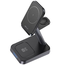 БЗУ AceFast (E3) 3-in-1 Wireless Charging Multifunctional Desktop Stand Black UR9vHTWQjiYAuZ9iVhAAv1 - фото 27997