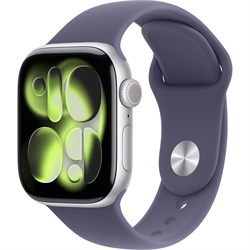 Apple Watch Series 11 42mm Silver Aluminum Case with Purple Fog Sport Band (S/M) sYesKYlYhZgnMLigEXr5z3 - фото 34911