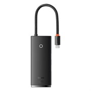 Переходник - Хаб Baseus AirJoy BS-OH019 HUB Adapter Type-C 6-Port Black cj-m6JVNhl4683-QsppGR3