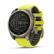 Смарт-часы Garmin Fenix 8 51mm Solar Sapphire Titanium with Yellow/Graphite silicone band z3MMYu9LjlXkNUgK7nbCQ0