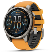 Смарт-часы Garmin Fenix 8 51mm Amoled Sapphire Graphite DLC Titanium with Spark Orange Silicone 0100290553 vSRh4IDNgx4S0tm3jOigD3