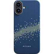 Чехол PITAKA StarPeak Tactile Woven Case Milky Way Galaxy для iPhone 16 jFCidqTThPa5XenWovTki3
